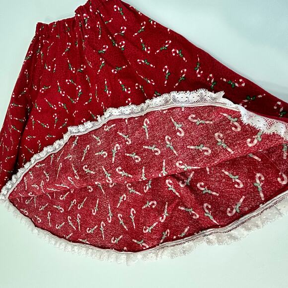 Lot 3 Girls Skirts Small Handmade Christmas Halloween Disney Star Wars Elastic - Picture 2 of 6